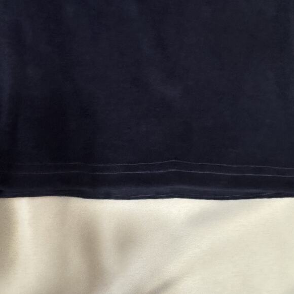 Ovadia & Sons Men's Medium Blue Velour Short Sleeve Crew Neck T-Shirt NEW - Picture 5 of 12